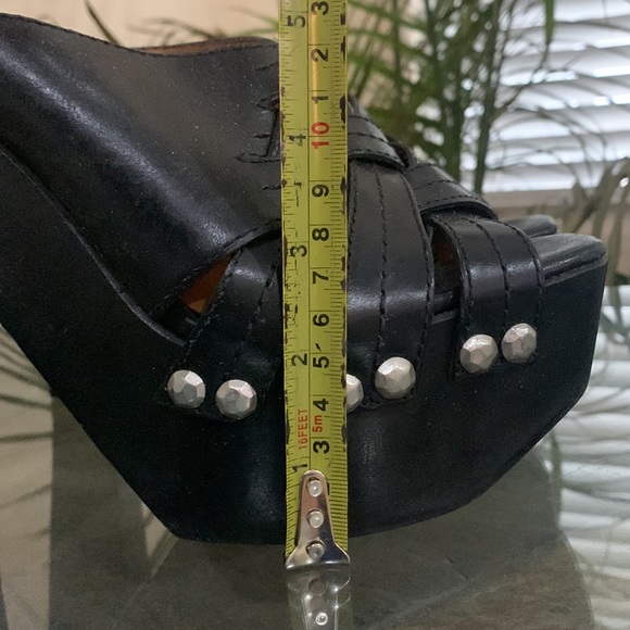 KORS by Michael Kors Studded Platform Mule Sandals - Nero - Picture 15 of 16